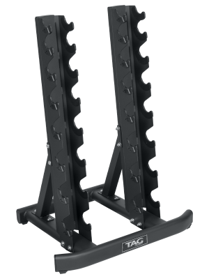 HEX Vertical 8 Pair Dumbbell Rack